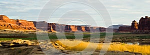 Roadside scenery in Utah at the northern end of the Glen Canyon