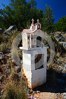 Roadside shrine, Greece