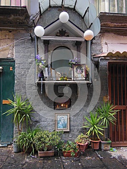 Roadside shrine in Italy