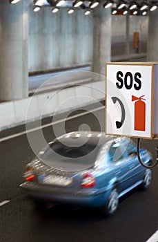 Roadside SOS Sign