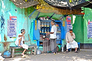 Roadside tea stall