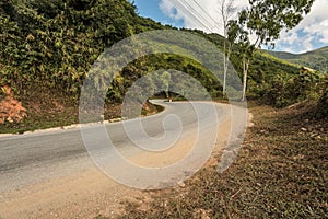 Roadside view between Xieng Khouang and Luang Prabang