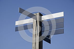 Roadsign with multiple directions