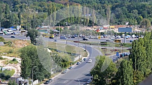 Roadway from above