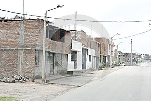 Roadway in arequipa