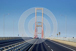 Roadway connecting Surabaya and Madura island