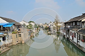 Roadway in zhujiajiao