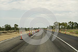 Roadworks Duplicating A Country Highway