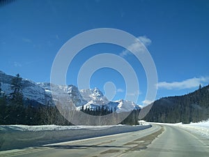 Roaming around Banff, Alberta, Calgary in winter