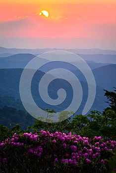 Roan Mountain Sunset photo