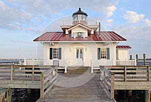 The Roanoke Marshes Lighthouse