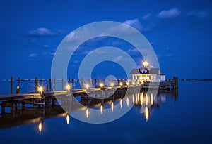 Roanoke Marshes Lighthouse Manteo NC Outer Banks North Carolina