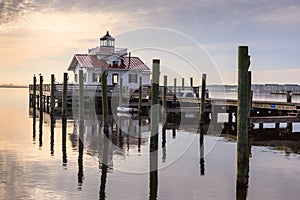 Roanoke Marshes Lighthouse Manteo North Carolina