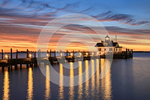 Roanoke Marshes Lighthouse Manteo North Carolina