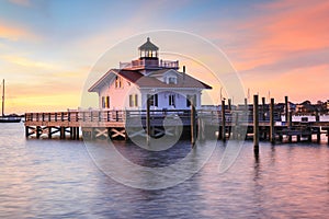 Roanoke Marshes Lighthouse Manteo North Carolina