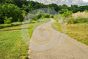 Enjoying a Morning Walk on the Roanoke River Creek Greenway