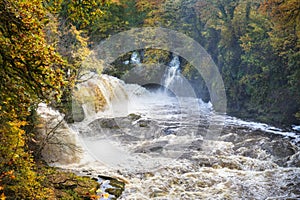 Roaring Autumn Waterfalls