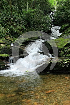 Roaring Fork Falls Pisgah National Forest photo