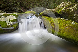 Roaring Fork Great Smoky Mountains National Park Waterfalls photo