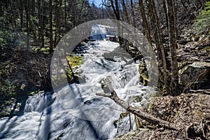 Roaring Run Waterfall, Jefferson National Forest