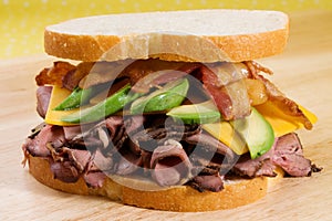 Roast Beef, Avocado, & Bacon