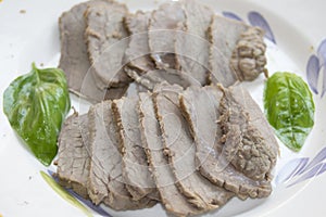 Roast beef of chianina