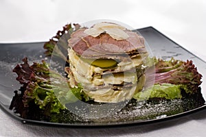 Roast beef salad