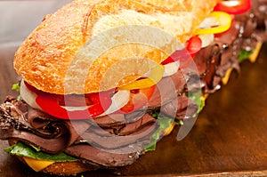 Roast beef sandwich