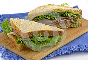 Roast beef sandwich