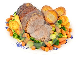 Roast Beef And Vegetables