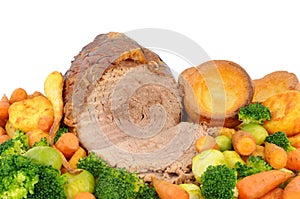 Roast Beef And Vegetables