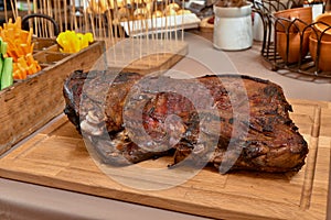 Roast boar