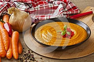 Roast Carrot Soup photo
