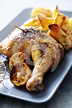 Roast chicken