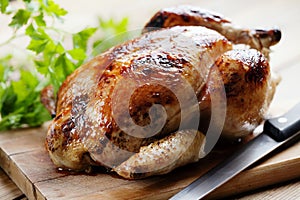 Roast chicken