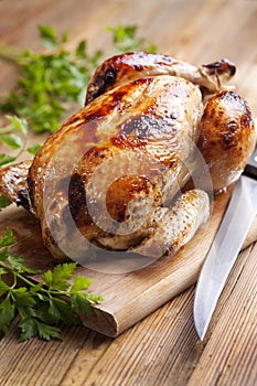 Roast chicken