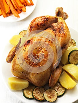 Roast chicken