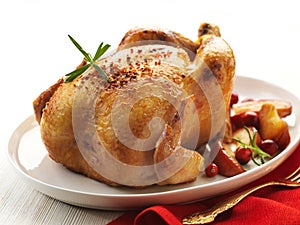 Roast chicken