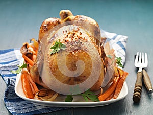 Roast chicken