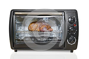 Roast chicken in the oven