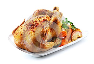 Roast chicken