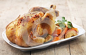 Roast chicken photo