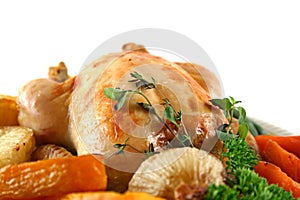 Roast Chicken And Vegetables