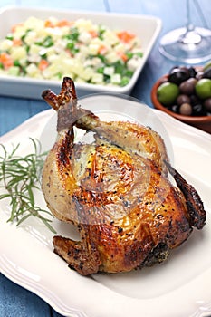 Roast chicken