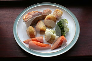 Roast Dinner, Healthy eating