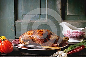 Roast duck