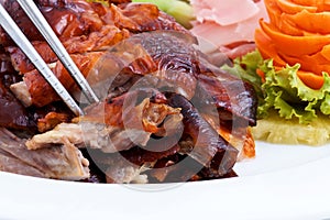 Roast duck, chinese style