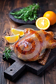 Roast duck