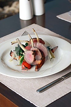 Roast lamb