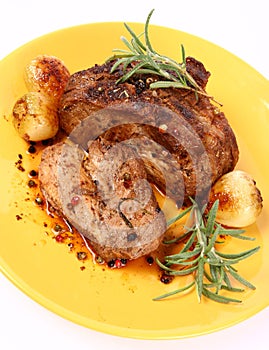 Roast pork